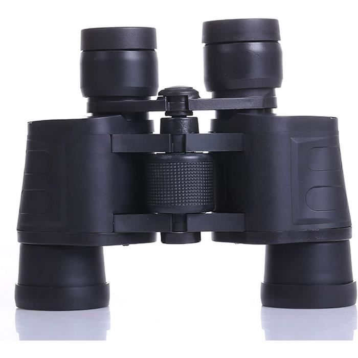 Acheter Jumelles Puissantes Portables 20x50, Télescope 10x Longue Portée, Militaire Professionnel, Faible Luminosité, Vision Nocturne Pour La Chasse Et Le Camping