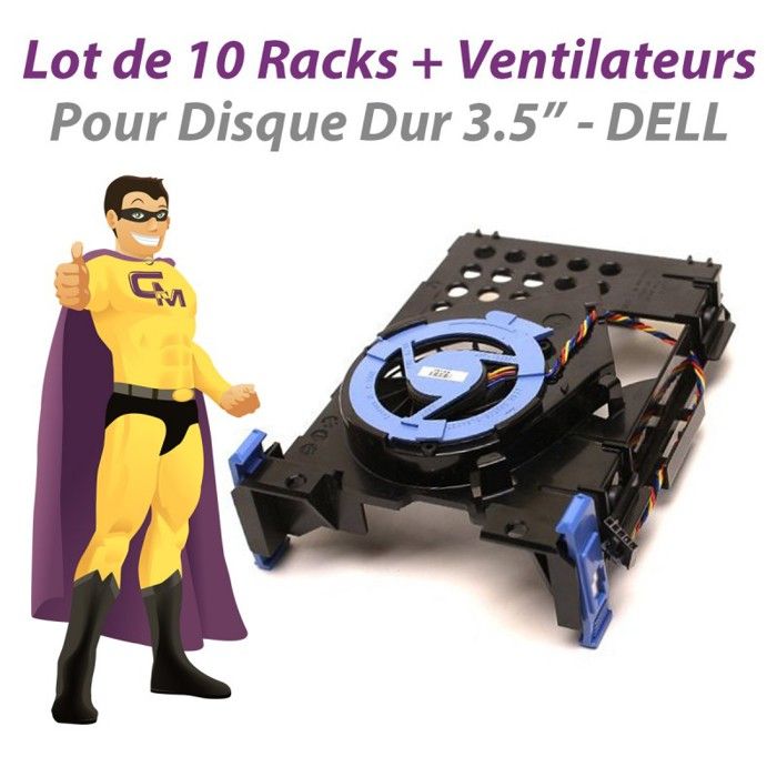 Dell Lot de 10 Racks Ventilateurs - vue 2
