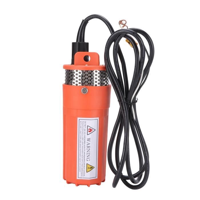Pompe Submersible Pour Puits Profond 1/2HP 115V - Débit 25,5GPM, Hauteur Max 164 Pieds, Acier Inox - Neuve