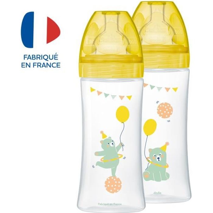 Biberon bébé - Biberons anti-colliques plastique ou verre Dodie