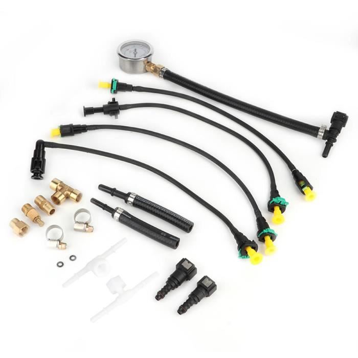Jauge De Carburant LED 52 Mm Pour Voiture/moto - 12V, Résistance Réglable, Circuit Anti-clignotement