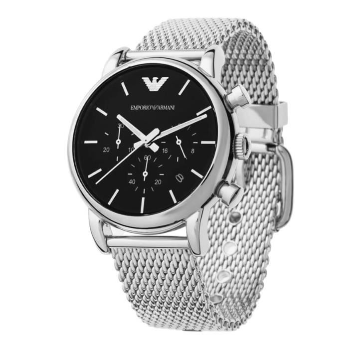 Montre armani homme or outlet