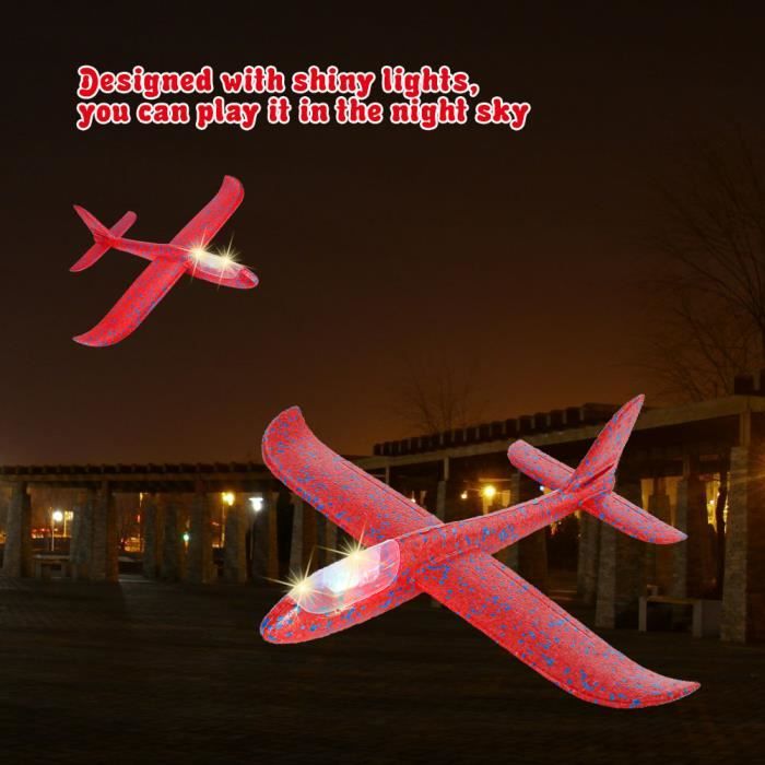Avion Planeur EPP 34,5x32x7,8 Cm – Mousse Légère Et Flexible – Jouet Extérieur Dès 3 Ans