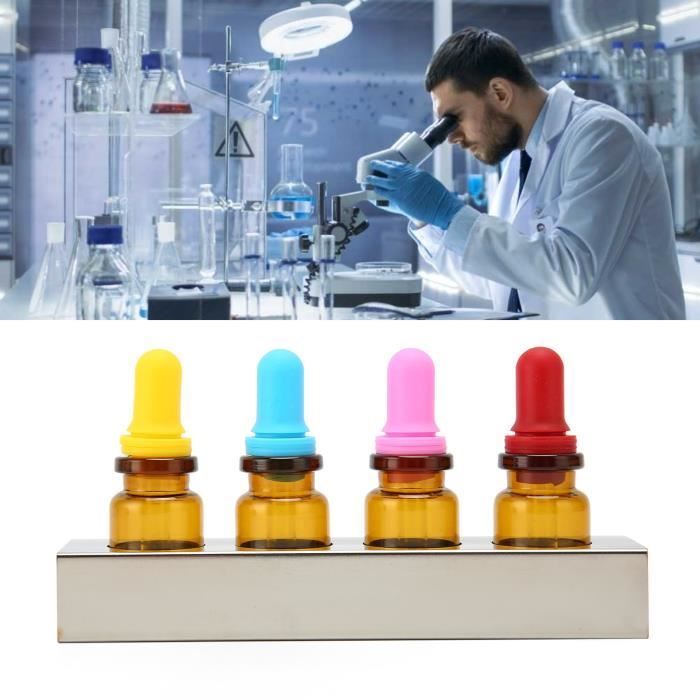 25 Bottigline Vetro Marrone 2ml Con Pipetta - Per Oli Essenziali E Aromaterapia - Foto 8