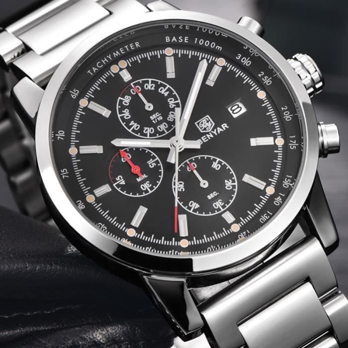 Montre benyar homme prix Sale