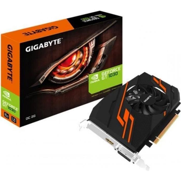 GIGABYTE GeForce GT 1030 2 Go 6008 MHz Cdiscount Informatique