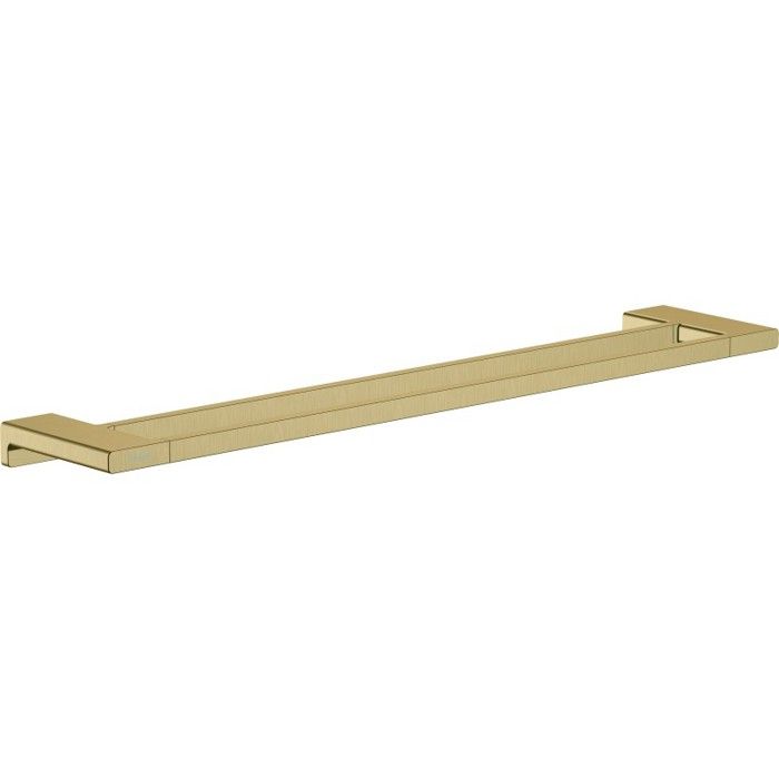 Hansgrohe AddStoris Porte-serviettes Double Rail 648 Mm Noir Chromé Brossé - 41743340