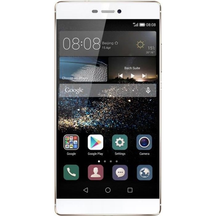 Vente Téléphone portable Huawei P8 Gold / White pas cher Vente Téléphone portable Huawei P8 Gold / White pas cher