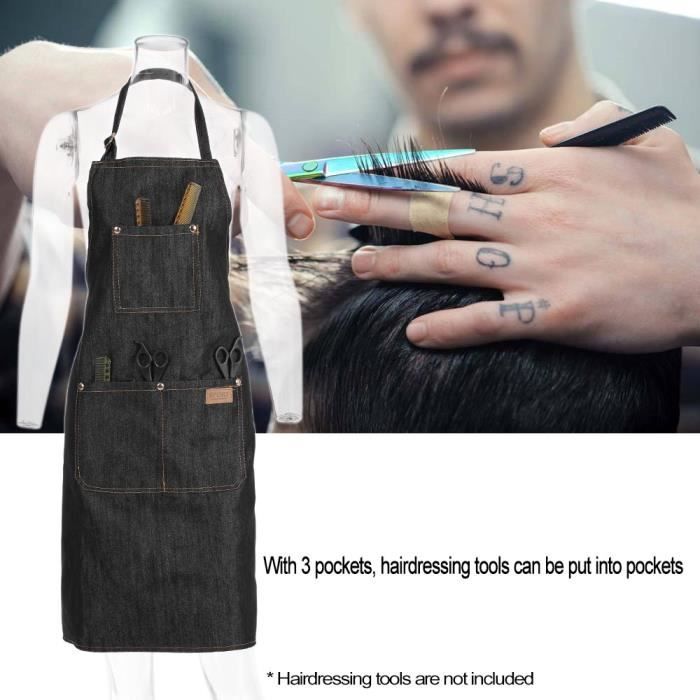 Tablier en jean on sale professionnel