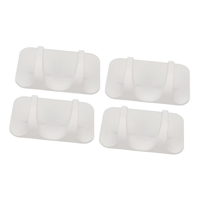 Supports De Panneaux Acrylique WANDIC - Lot De 10, Auto-adhésifs, Pour Épaisseur 2-5mm