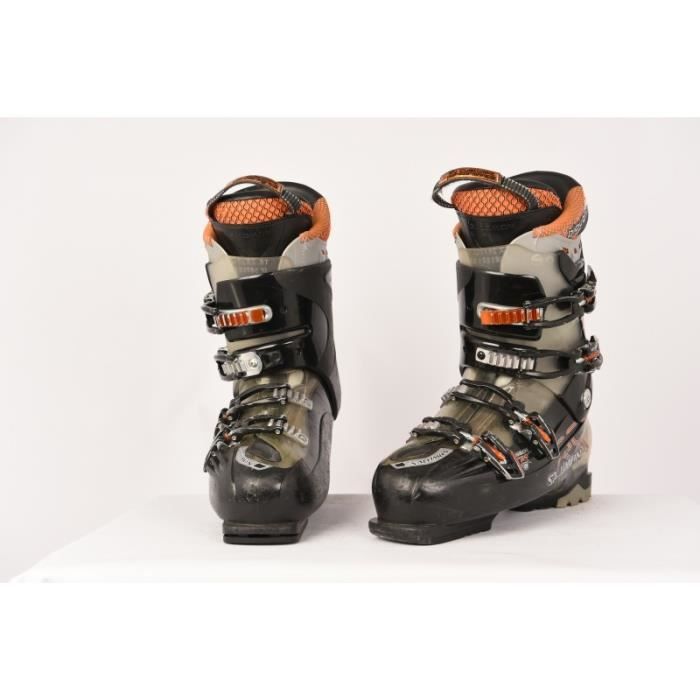Chaussure de ski Occasion Salomon Mission 8 noir orange 2eme choix Cdiscount Sport