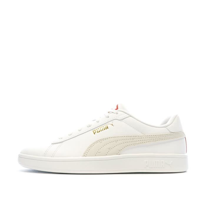 Puma blanche homme store