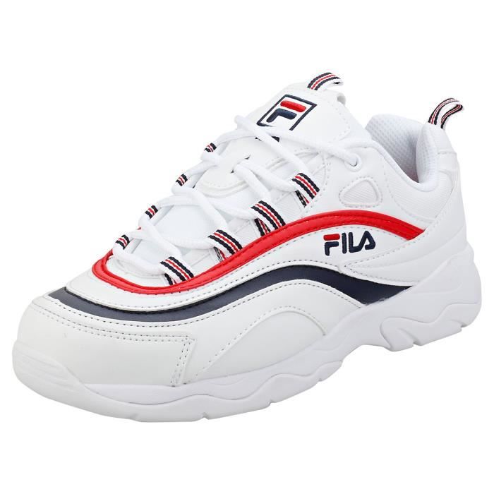 basket fila femme rouge