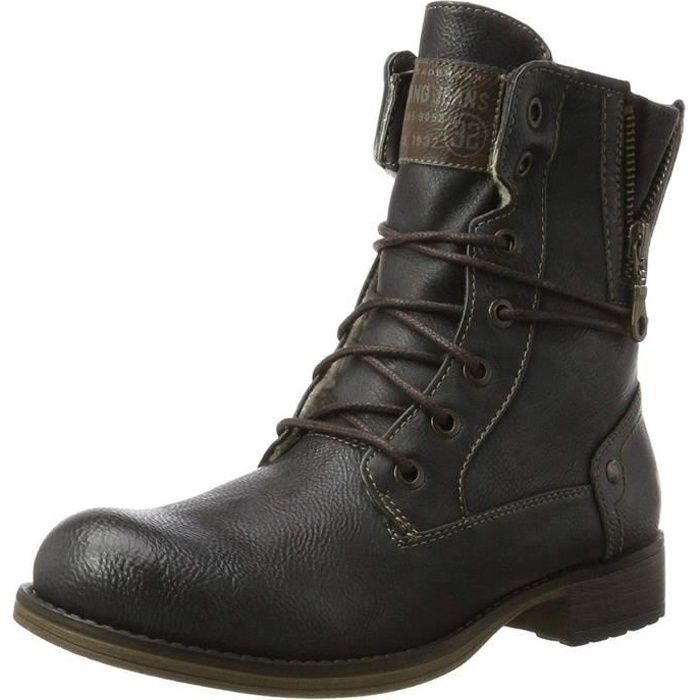 Bottines / boots 1139-630 femme mustang 1139-630 Graphite - Cdiscount  Chaussures