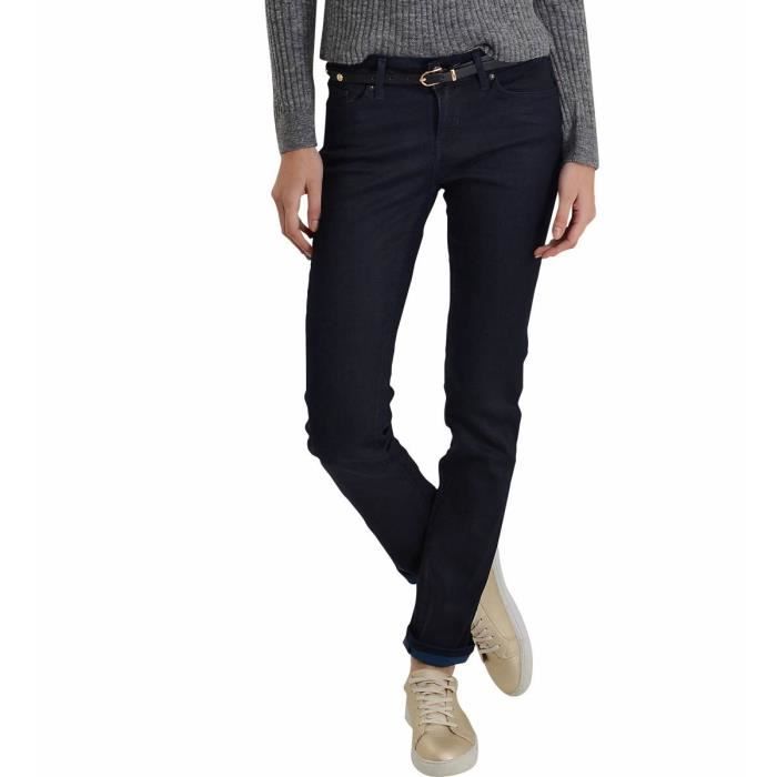 Jeans Levi's 712 Slim Bleu Foncé pour femmes. 18884 0073. Bleu Bleu -  Cdiscount Prêt-à-Porter