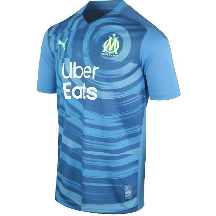 Maillot OM Olympique de Marseille Ligue des champions 2020 2021 Cdiscount Sport