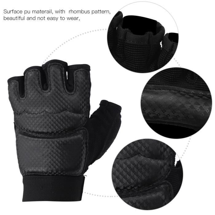 Hillbilly Gants Protège-poignets Complets (noir, Taille L