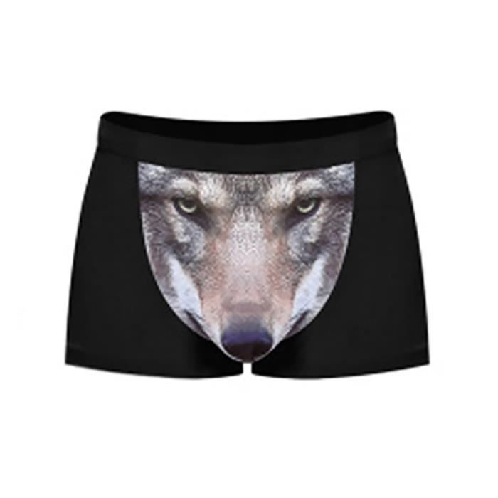 Boxer pour homme La Loup Culotte confortable et sexy absorbante Blanc Blanc Cdiscount Pret a Porter