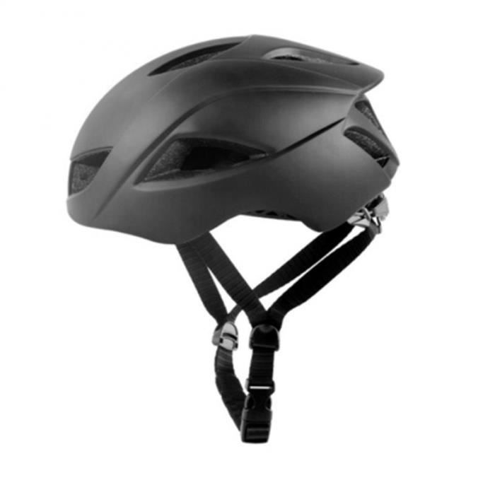 Casque De Vélo & Skate Adulte Unisexe - Taille S/M/L, Conforme EN1078, Noir Avec Pochette