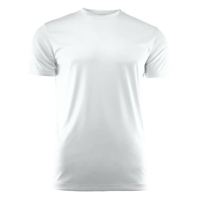 T-shirt de Running - RED - Homme - Uni - Séchage rapide - Contrôle de l'humidité  Blanc - Cdiscount Sport