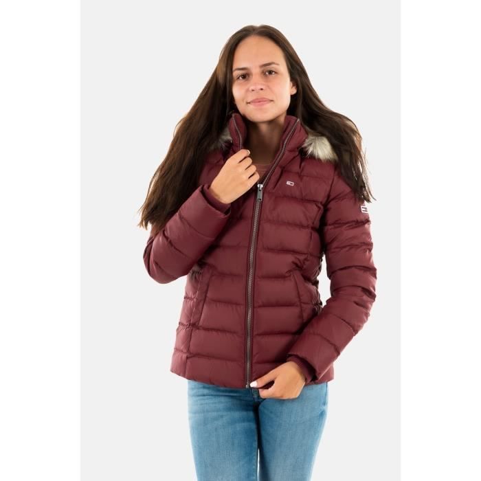 Doudoune tommy femme rouge deals