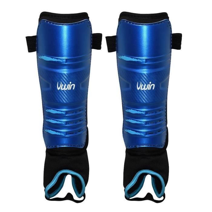 Protège-Tibias Hockey Uwin – Équipement De Protection Robuste Et Confortable Pour Joueurs De Hockey Sur Glace