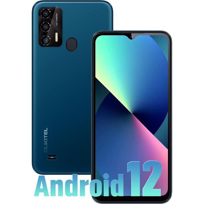Smartphone OUKITEL C31 Pro - Android 12, 4Go+64Go, 6.52HD+