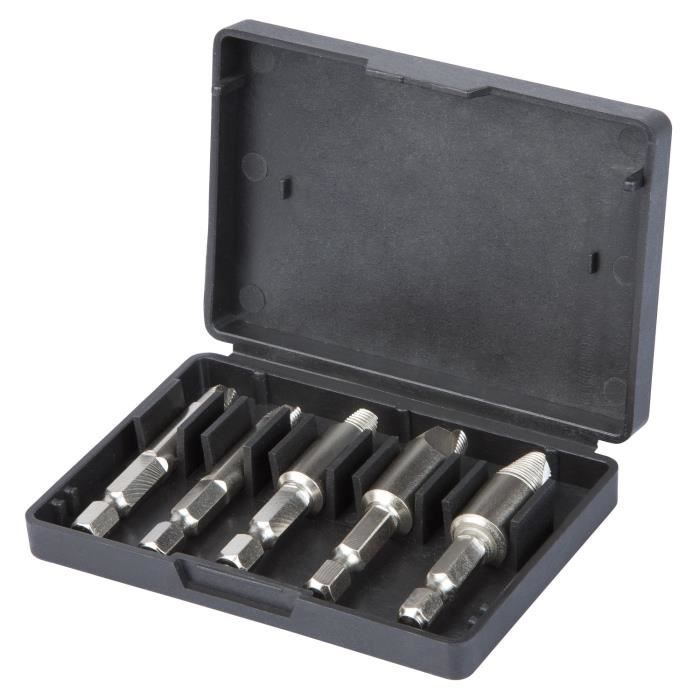 Kit Extracteur De Vis 10 Pièces En Acier Allié ADVT - Pour Vis Endommagées