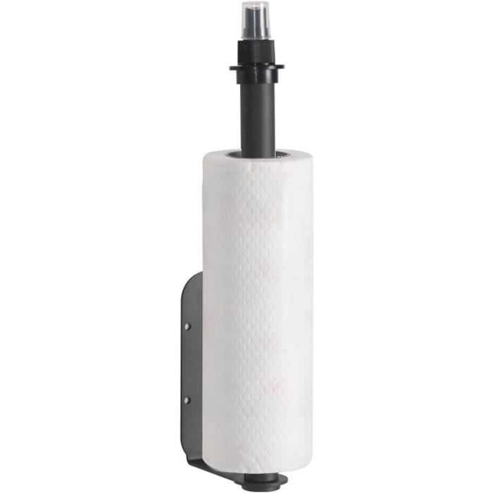 Porte Essuie Tout Noir Mat - Soutien Rouleau Sur Pied Pour Papier Cuisine Compatible Avec La Plupart Des Taille 92539797