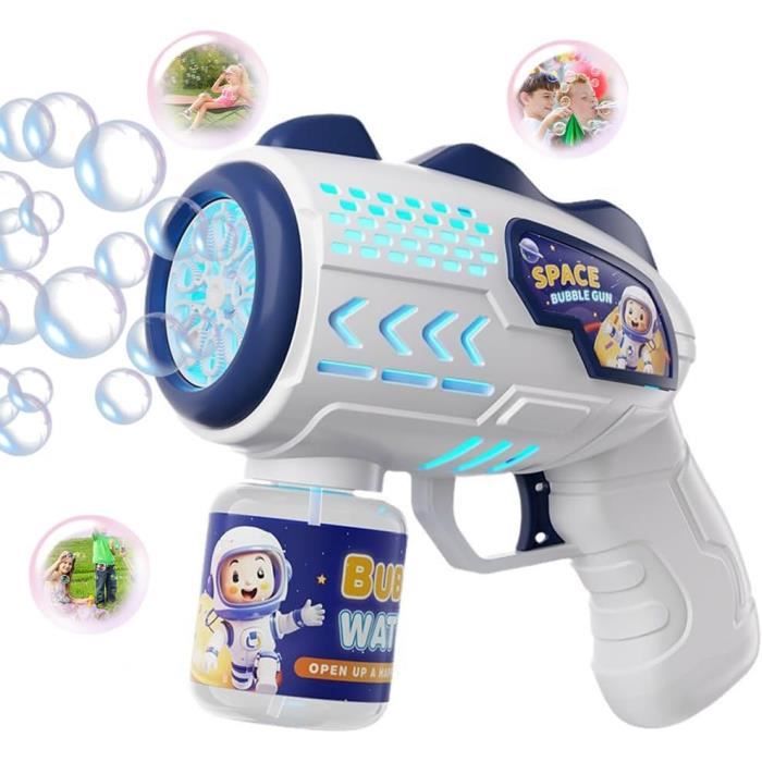 Baguette à Bulles Fleur électrique – Machine à Bulles Automatique – 10 000 Bulles/min – Avec Rechargeable Et Solution 120 Ml – Cadeau Enfant