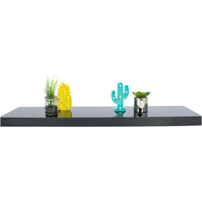 Supporto Invisibile Per Mensola A Muro Galleggiante, Supporto Per Mensola A Muro In Metallo Mensola Galleggiante Resistente Lunghezza 150 Mm Nero 8 Pezzi 87597484