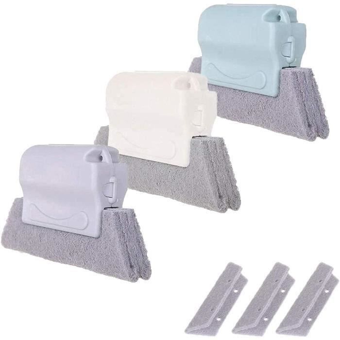 Betian-3pcs Brosse De Nettoyage De Rainure De Fenêtre Créative Outils