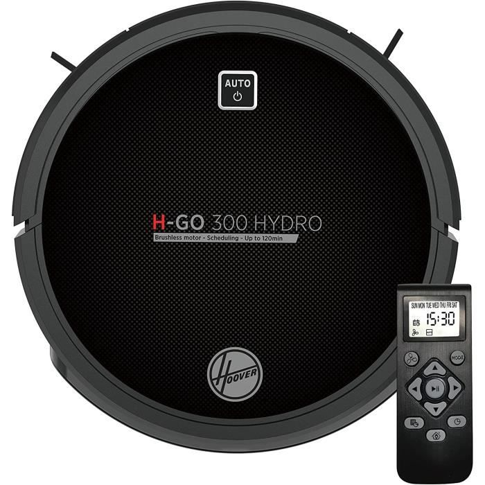 Hoover HGO330HC Hydro Pro - Robot Aspirateur Et Laveur 2en1 - Autonomie 2h - Contrôle WiFi/Alexa