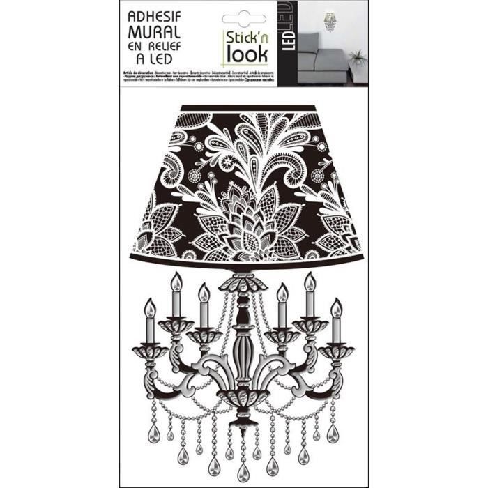 Sticker Led Applique Fleur Achat Vente Stickers Soldes Cdiscount