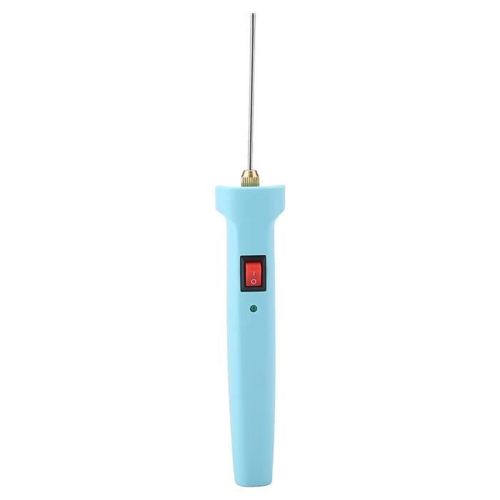 Coupe-Fil Chaud 24W 20cm - Découpe Mousse Polystyrène Thermique - Stylo Électrique Avec Fiche Européenne 100-240V