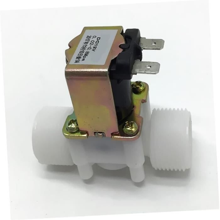 Électrovanne En Laiton AC 220V Normalement Fermée - Vanne Électromagnétique DN32 1-1/4" 2/2 Voies Pour Eau, Air Et Gaz