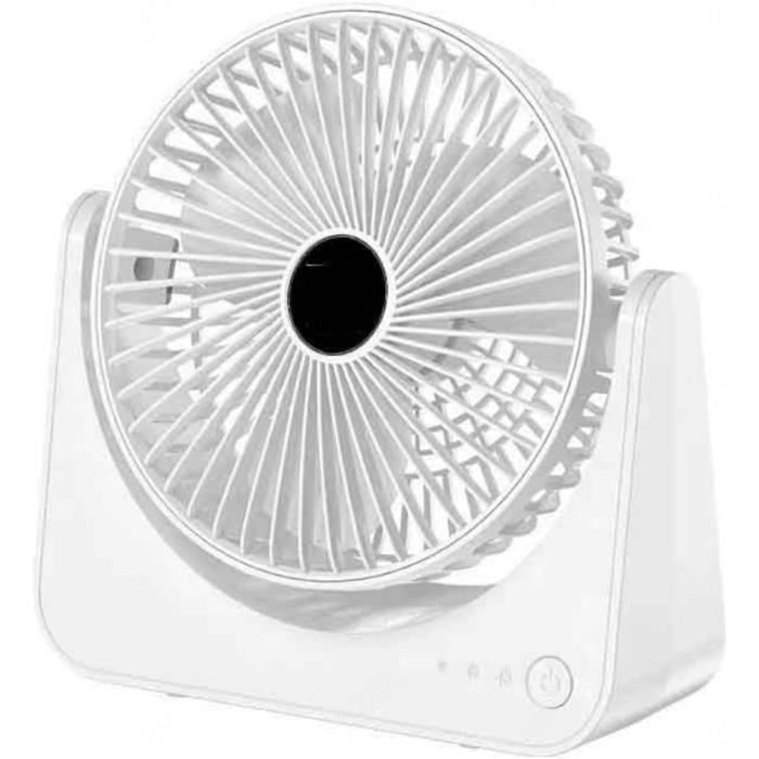 Mini Ventilateur De Bureau Portable USB - 3 Vitesses - Rotation à 360° - Puissant - Noir - Neuf