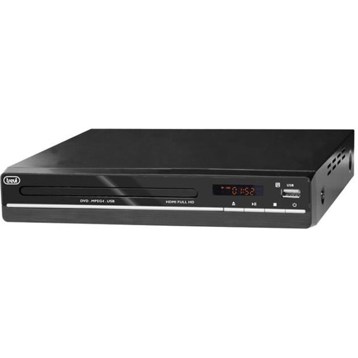 Lecteur DVD CD Full HD USB MP3 - TREVI DVMI 3580 - Sortie HDMI - Prise péritel - Noir