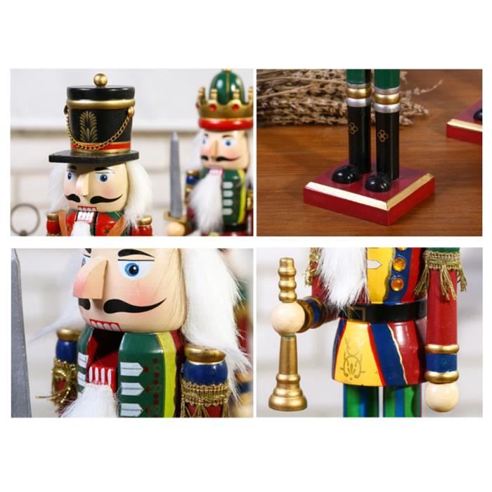 8 Pièces Pendentif de Soldat Casse-Noisette de Noël,Casse-Noisette