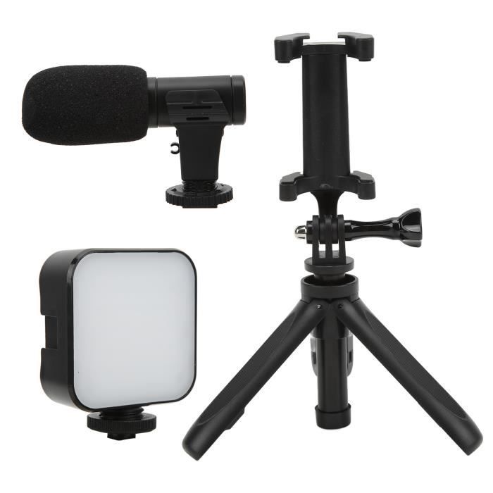 Kit Vidéo Smartphone Professionnel, Kit Vlog Téléphone