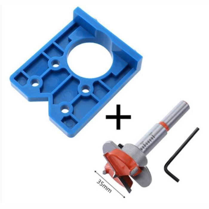 Lot De 6 Plaques De Réparation De Charnière D'armoire Avec 54 Vis