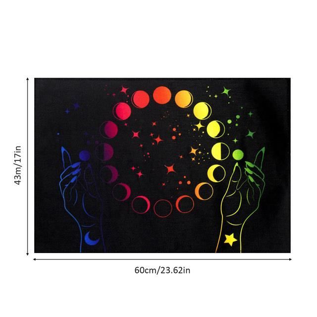 Arbre de vie Tarot nappe tapis coloré Constellation Divination autel