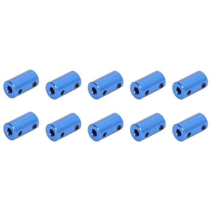 Raccord D'Arbre Rigide En Aluminium - Diamètre Intérieur 6-12.7 Mm, Extérieur 25 Mm, Longueur 30 Mm
