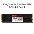 KINGSPEC - Disque SSD Interne - XF Series - 2 To - M.2 2280 NVME PCIe Gen4 x 4 Lane-1