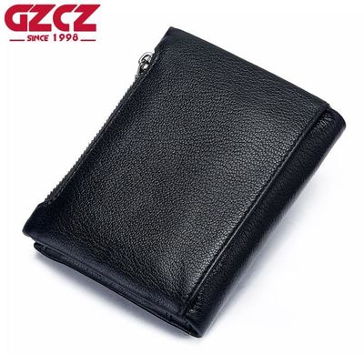 Portefeuille Homme En PU Cuir,Portemonnaie Et Carte Homme Avec Porte