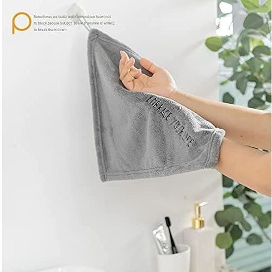 Essuie-mains suspendus, essuie-mains secs et réutilisables super  absorbants, pour cuisine salle de bain - Cdiscount Maison
