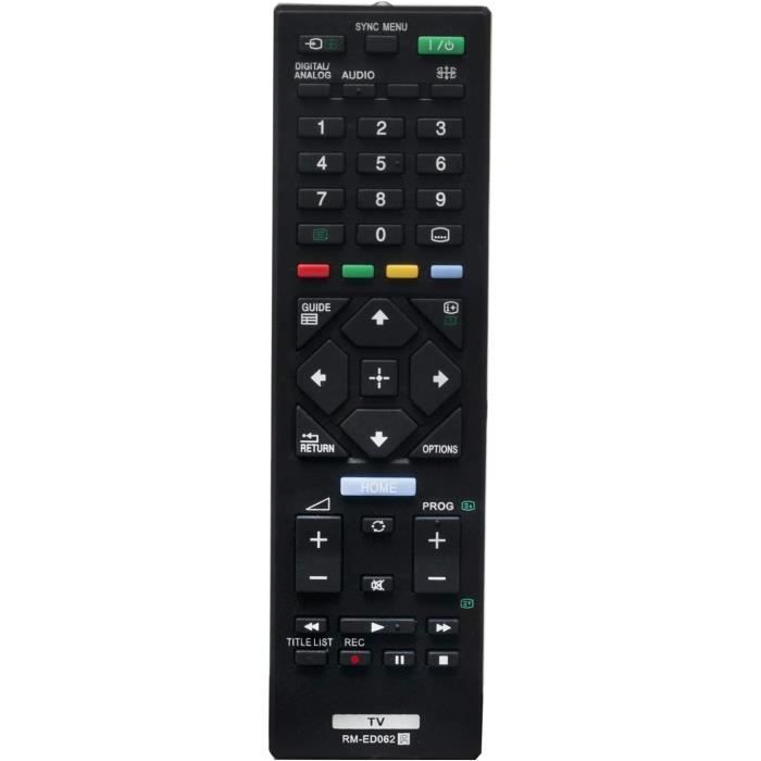 Télécommande POUR TV SONY RMED054 RM-ED062 BRAVIA KDL32R400A KDL