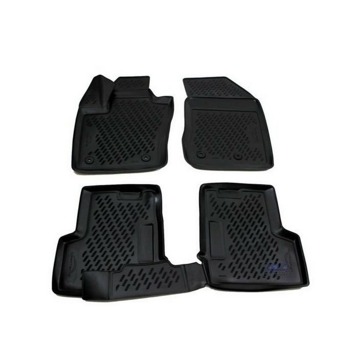 ELMASLINE Ensemble De Tapis En Caoutchouc 3D Et Bac De Coffre Pour Jeep Renegade 2014-2025 | Accessoires Tapis Et Bac De Coffre