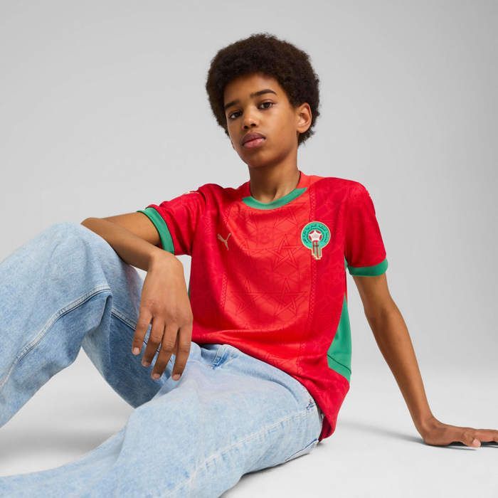 Maillot Puma Maroc 2025-2026 (Rouge, Taille Unique, Neuf Avec étiquettes)