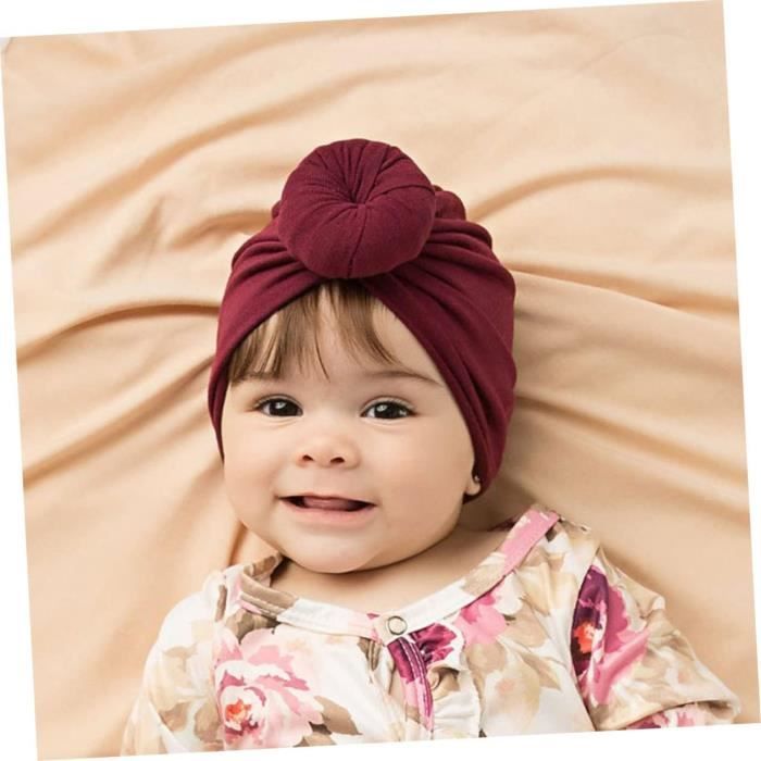 Chapeaux À Nœuds Pour Bébé Fille, Bonnet À Nœud, Bandeau Pour Bébé